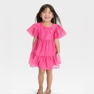 Cat & Jack pink toddler dress 4T